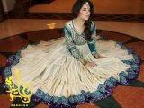 Jannat Nazir Frock Dresses Stylish Designs