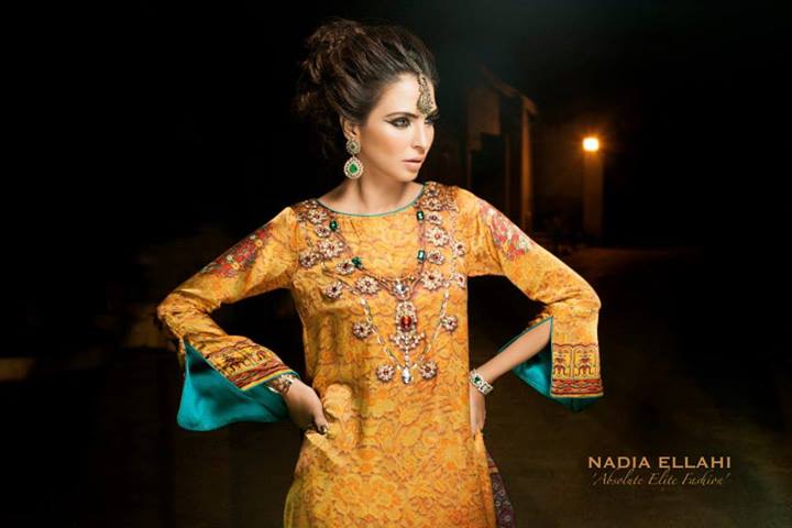 Eid Winter Dresses Collection 2013