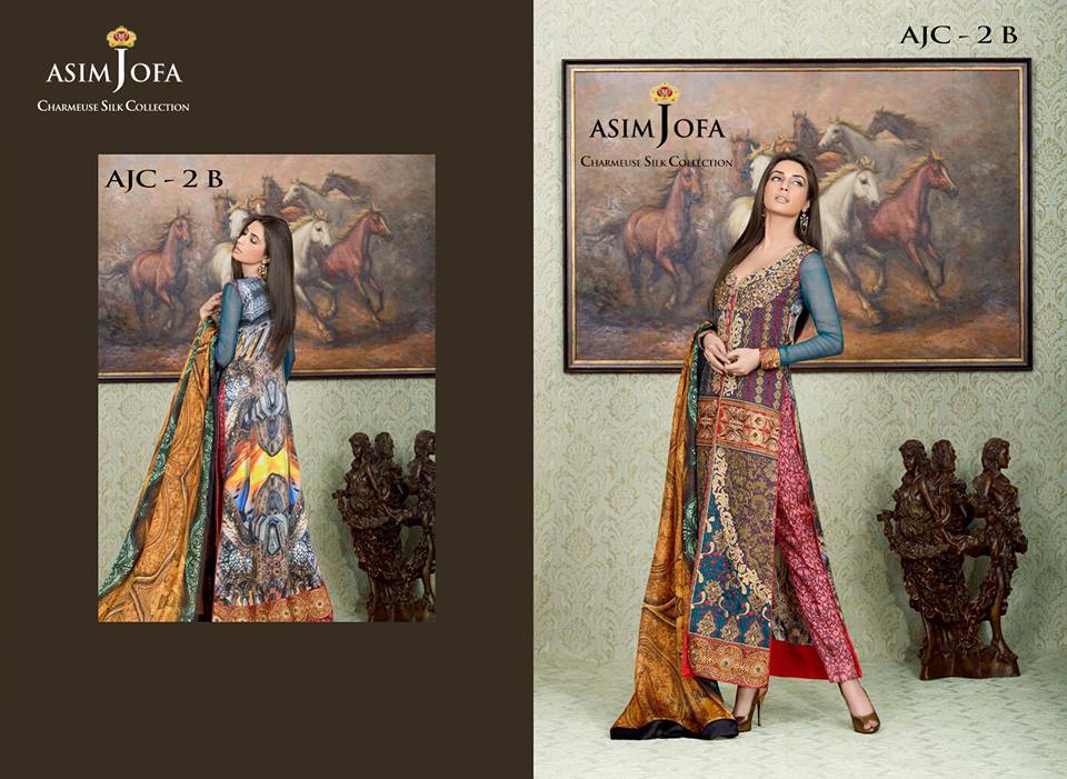 Asim Jofa Silk Dresses