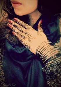 Beautiful Engagement Henna Designs