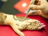 Upper Side Hands Henna Designs