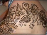 Shoulder Henna Designs