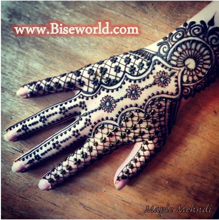 Dubai Girls Hand Henna Designs 2015