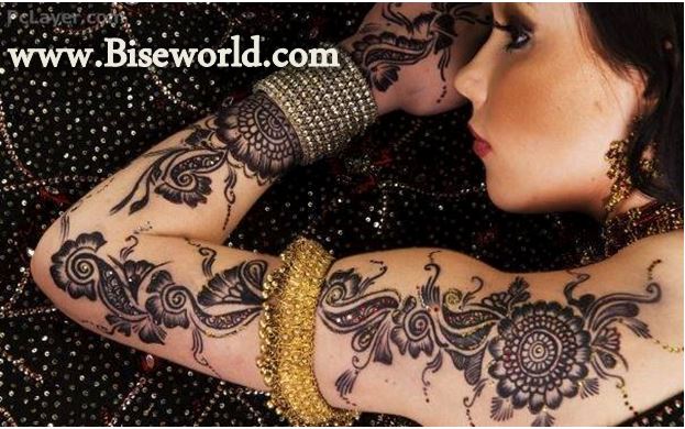 Indonesia Shoulders Henna Designs 2016