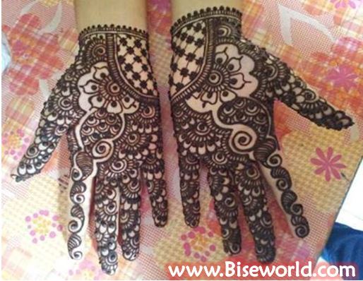 Eid-ul-Fitr Girls Hands Henna Designs 2015