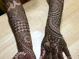 Full Arms Indian Henna Designs
