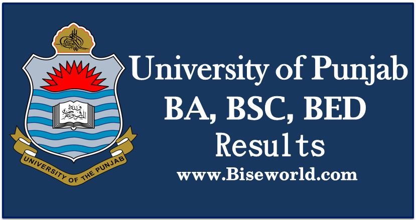 Punjab University Lahore PU BA BSC Result 2022 Online