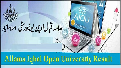 Allama Iqbal Open University BA/BSC/BED/BOCM Result 2023