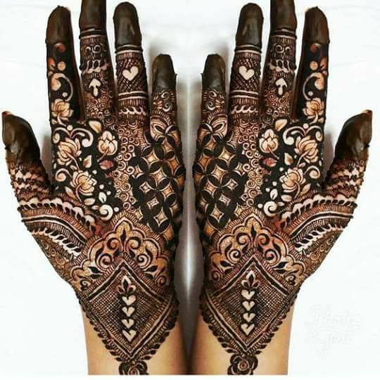 Hand Henna Designs 2017-18 Arabic