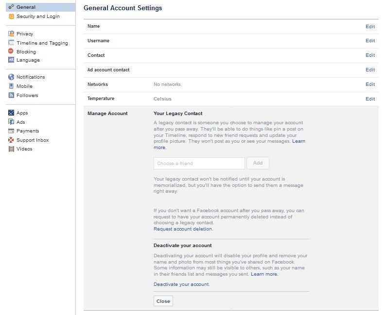 Facebook Account Disabled Permanently
