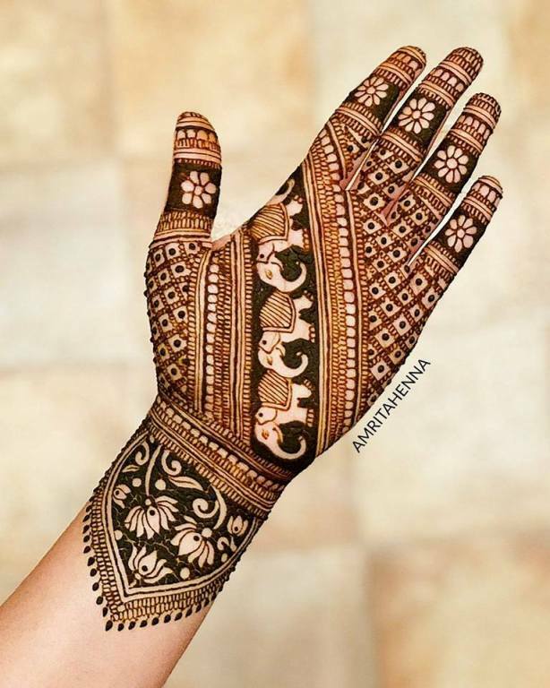 Awesome Hand Mehndi Designs 2019