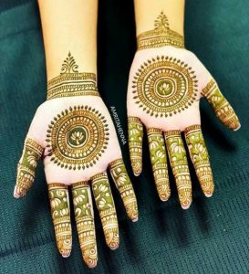Girl Hand Henna Designs of Hollywood