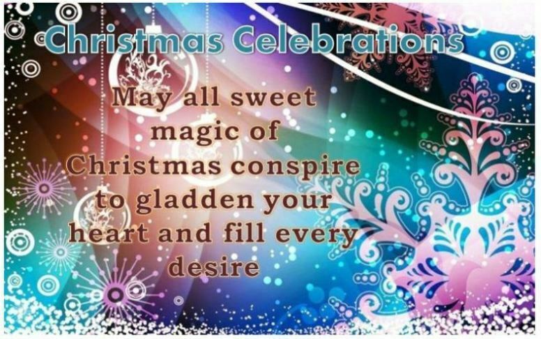 Lovely Wordings For Happy Christmas Day Photo 2021