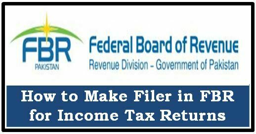 Income Tax Returns Filer FBR Registration Full Guided