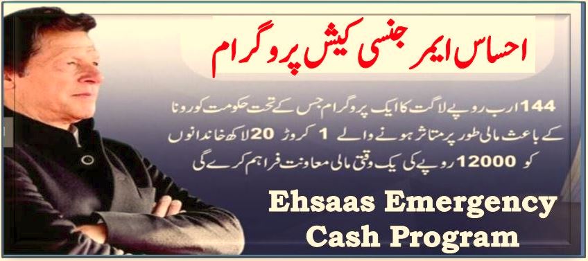 How to Apply Ehsaas Emergency Cash Program Registration