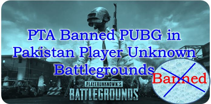 Video Game PUBG Banned in Pakistan by PTA