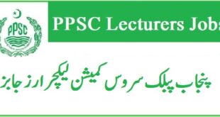 PPSC Lecturer Jobs 2022 Male & Female 632 Posts