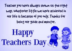 Latest Happy Teachers Day Greeting Quotes