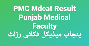 Punjab Medical Commission Mdcat Result 2022