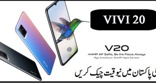 VIVO V20 Price in Pakistan 2020