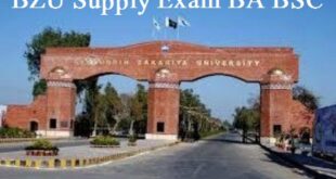 Bahauddin Zakariya University BZU BA/BSc Result 2022