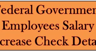 Government Salary Increase Federal Employees