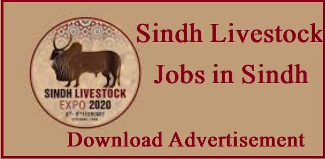 DG Livestock Sindh Jobs 2021 Advertisement