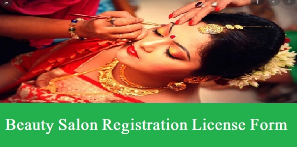 Beauty Salon Registration 2021 License
