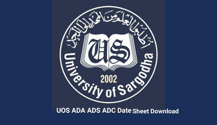UOS ADA ADS ADC Date Sheet 2022
