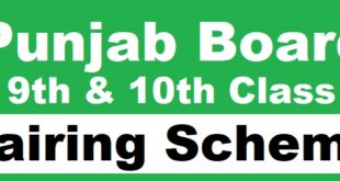 Bise 9th and 10th Pairing Scheme 2023 Science Group For All Boards