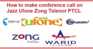 How to conference call on Jazz Ufone Zong Telenor PTCL