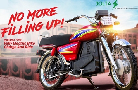 Jolta Electric Motorbike Launched in Pakistan