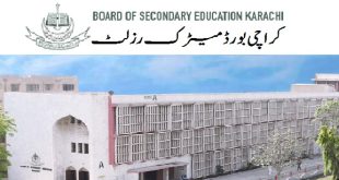BSEK Karachi Board Matric Result /SSC Part 2 Result 2023