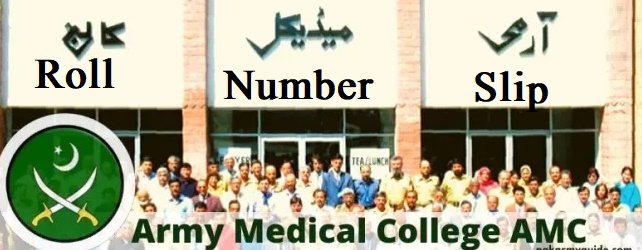 Nums AMC Roll No Slip 2022 Army Medical College