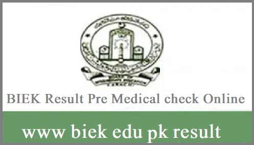 BIEK Result 2022 Pre Medical check Online