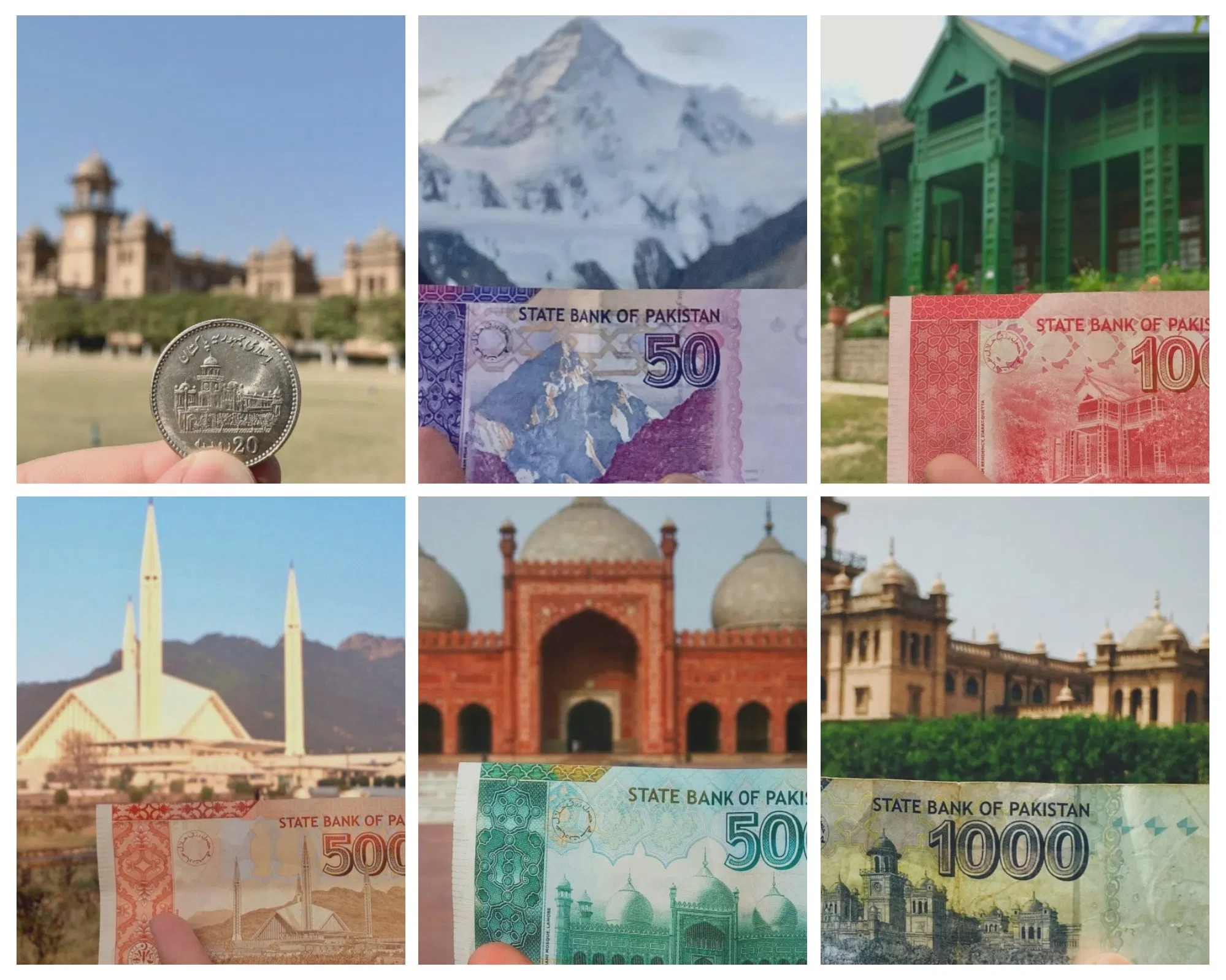 Pakistani Currency Fake Notes Pictures Rs. 50, 100, 500, 1000