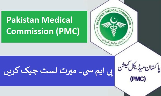 PMC Merit List 2022 All Medical Colleges