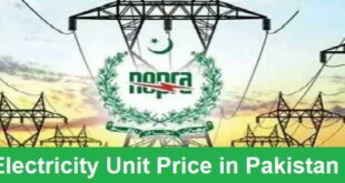 Electricity Prices in Pakistan 2022 Calculate Unit Rate (NEPRA)