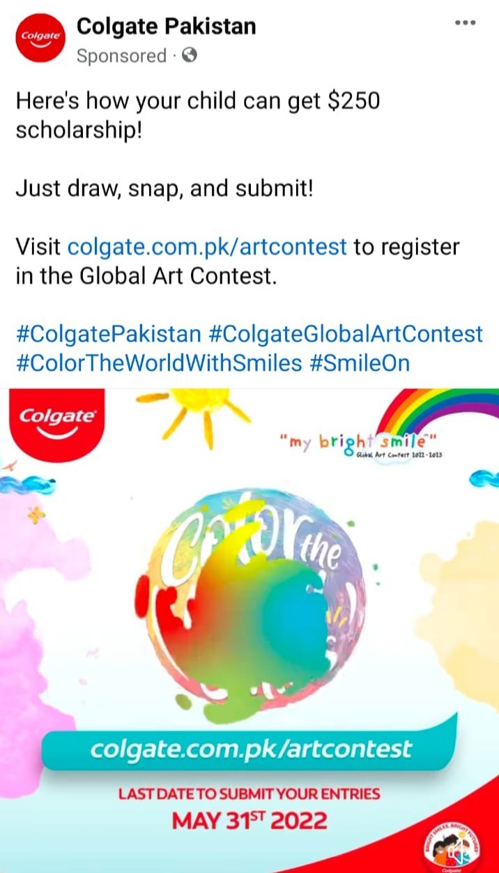 Colgate Draw Result 2022 of Global Art Contest
