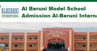 Al Beruni Model School Admission 2022 Al-Beruni International