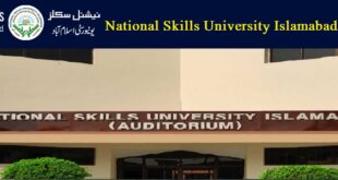 National Skills University Islamabad Admission NSU 2023 Advertisement