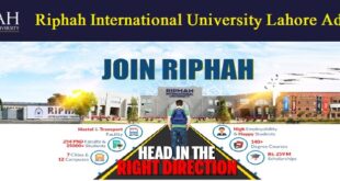 Riphah International University Lahore Admission Advertisement 2023