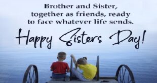 Happy Sisters Day Wishes Greetings SMS Status Images