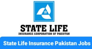 State Life Insurance Pakistan Jobs Advertisement 2022 SLIC