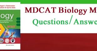 PMC Mdcat Biology Mcqs Bank Download PDF Book Quiz in English