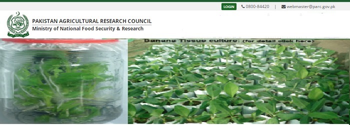 Pakistan Agriculture Research Council Jobs 2022 PARC Gov Pk