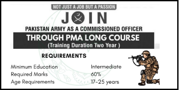 PMA Long Course 152 Apply Online Pakistan Military Academy