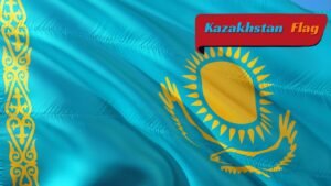 Kazakhstan Flag