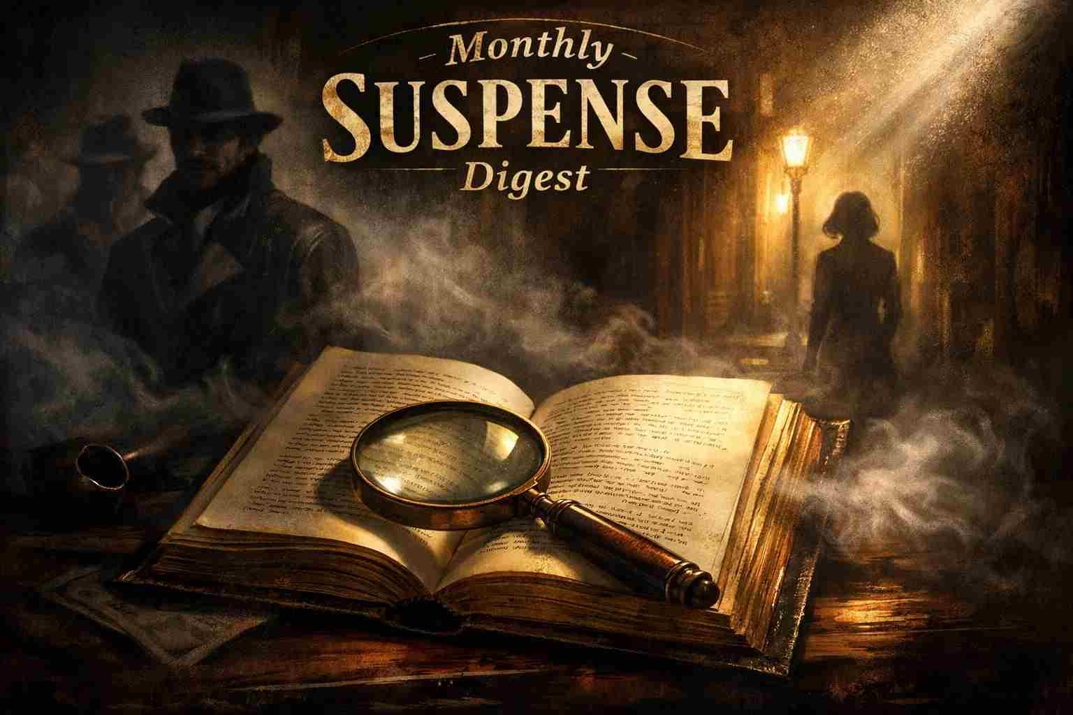 Monthly Suspense Digest mystery book and intrigue
