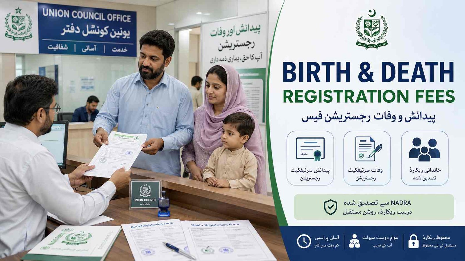 Local Government Birth and Death Registration Fee Guide